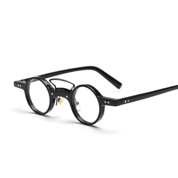 fashion sunglasses frames punk retro round acetate men women computer glasses 50774, Black
fashion sunglasses frames punk retro round acetate men women computer glasses 50774, Black