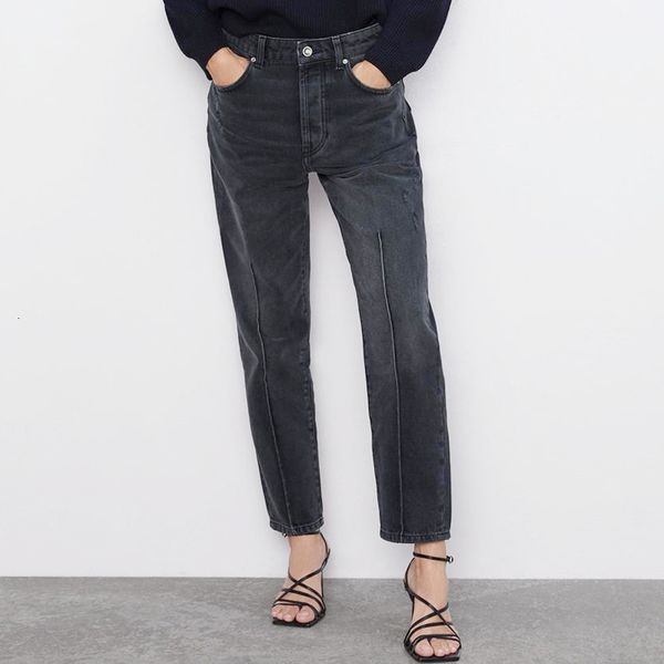 jean high waist of the vintage ripped jeans leisure ladies in straight line pants destroyed leg baggy palazzo boyfriend black, Blue
jean high waist of the vintage ripped jeans leisure ladies in straight line pants destroyed leg baggy palazzo boyfriend black, Blue