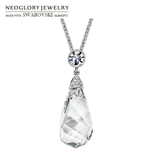 pendant necklaces neoglory austria crystal & rhinestone long charm necklace elegant geometric design for fashion sweater lady gift, Silver
pendant necklaces neoglory austria crystal & rhinestone long charm necklace elegant geometric design for fashion sweater lady gift, Silver
