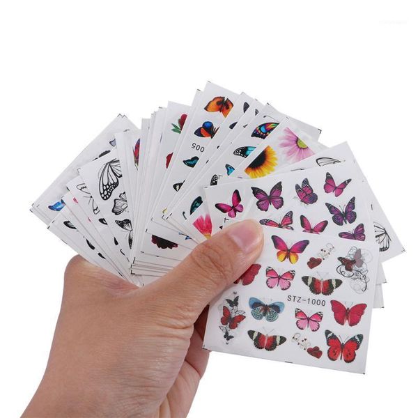 60pc/set sticker on nails flower butterfly water transfer decal anime black leaf foil manicure nail design slider1
60pc/set sticker on nails flower butterfly water transfer decal anime black leaf foil manicure nail design slider1