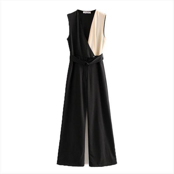 chic patchwork summer fashion womens jumpsuit elegant bobm party sleeveless loose girls, Black;white
chic patchwork summer fashion womens jumpsuit elegant bobm party sleeveless loose girls, Black;white
