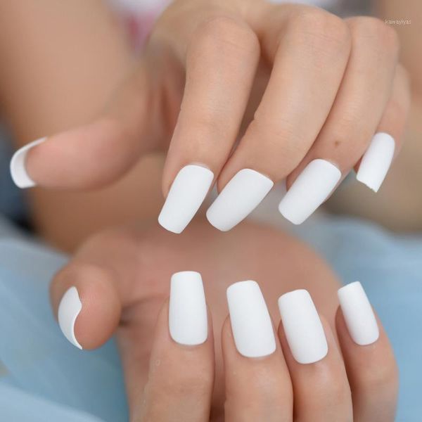 pure color matte false nails long flat shape solid white frosted fake women finish designs press on finger nail art tips1, Red;gold
pure color matte false nails long flat shape solid white frosted fake women finish designs press on finger nail art tips1, Red;gold