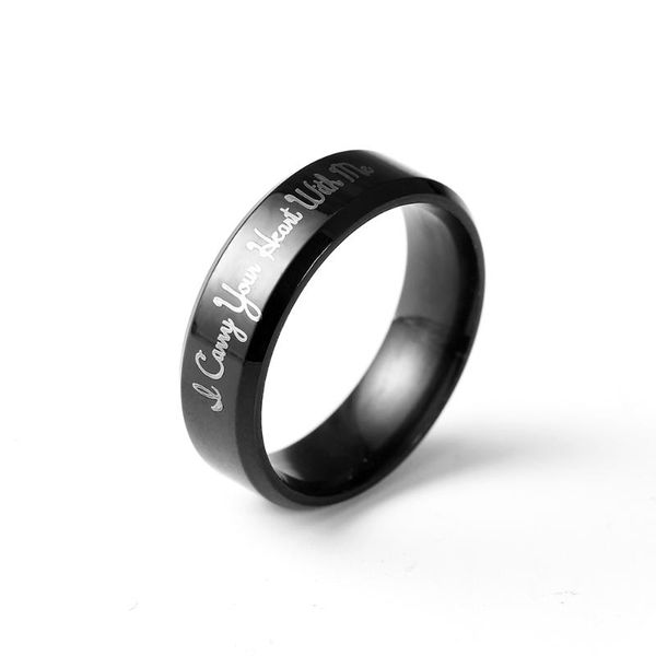 wedding rings 6mm i carry your heart with me titanium steel ring lovers, Slivery;golden
wedding rings 6mm i carry your heart with me titanium steel ring lovers, Slivery;golden