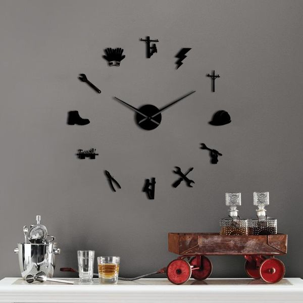 wall clocks modern electrician tool lineman mute 3d diy clock electrical repair gift large decor reloj pared living room
wall clocks modern electrician tool lineman mute 3d diy clock electrical repair gift large decor reloj pared living room