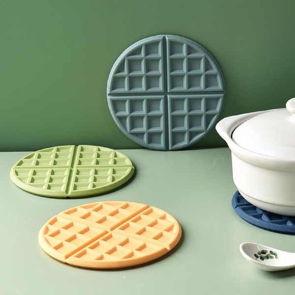 mats & pads 2pcs round waffles shape silicone coasters placemat table mat insulation pad home decoration kitchen accessories for pot cup
mats & pads 2pcs round waffles shape silicone coasters placemat table mat insulation pad home decoration kitchen accessories for pot cup