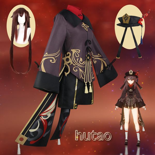 anime costumes genshin impact hutao cosplay costume uniform wig cosplay anime chinese style halloween costumes for women game hu tao, Black
anime costumes genshin impact hutao cosplay costume uniform wig cosplay anime chinese style halloween costumes for women game hu tao, Black