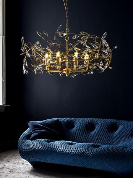 pendant lamps light luxury crystal post-modern living room simple and creative personality dining bedroom all copper chandelier
pendant lamps light luxury crystal post-modern living room simple and creative personality dining bedroom all copper chandelier