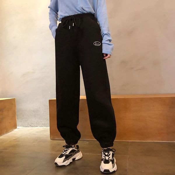 women's pants & capris eachin fashion women plus cashmere drawstring autumn winter warm sportwear trousers female casual loose streetwe, Black;white
women's pants & capris eachin fashion women plus cashmere drawstring autumn winter warm sportwear trousers female casual loose streetwe, Black;white