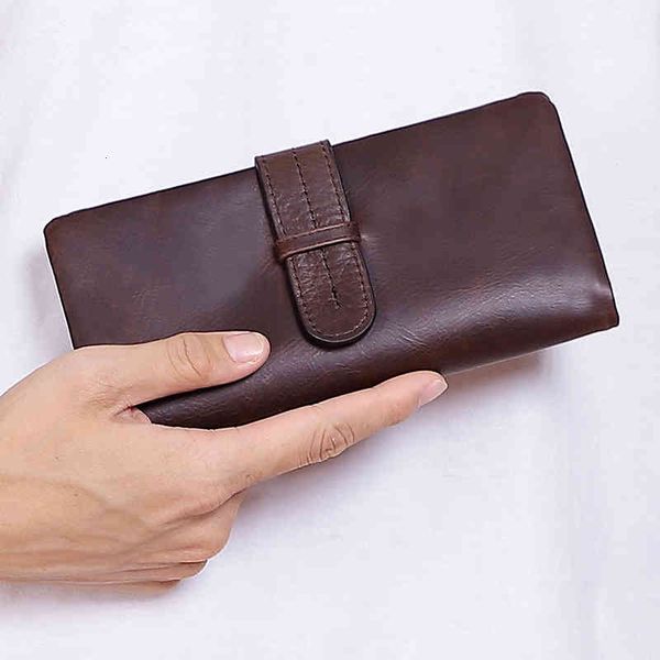 bags handbags wallets oil wax leather long men's leisure fashion multi card slot drawstring handbag, Red;black
bags handbags wallets oil wax leather long men's leisure fashion multi card slot drawstring handbag, Red;black