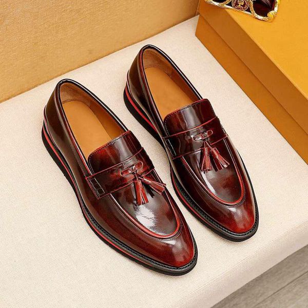 dress shoes four seasons msummer men's 2021 high-end leather business casual shoes, trendy cowhide lining, rubber sole solid color 4877, Black
dress shoes four seasons msummer men's 2021 high-end leather business casual shoes, trendy cowhide lining, rubber sole solid color 4877, Black