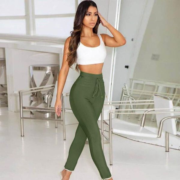 women's pants & capris ciemiili women 2021 fashion high waist skinny ties ladyies solid long pencil party bodycon bandage, Black;white
women's pants & capris ciemiili women 2021 fashion high waist skinny ties ladyies solid long pencil party bodycon bandage, Black;white