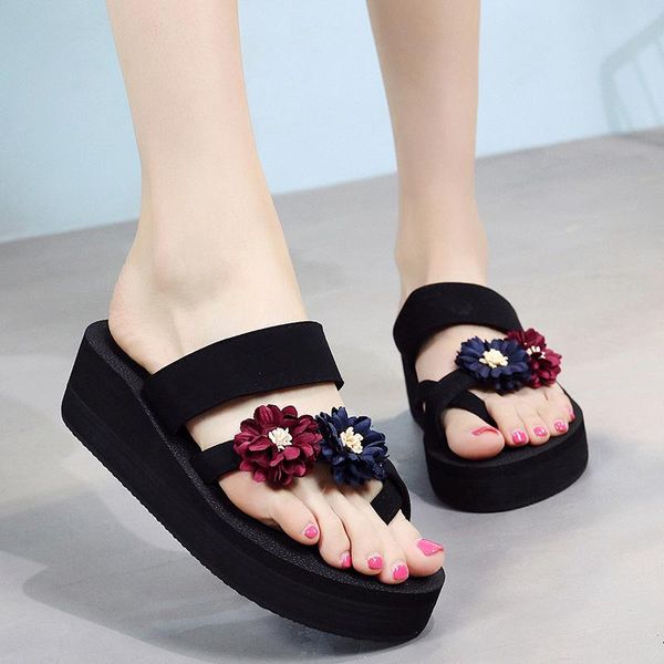 slippers women summer fashion outer wear sandals flip flops korean casual beach shoes and, Black
slippers women summer fashion outer wear sandals flip flops korean casual beach shoes and, Black