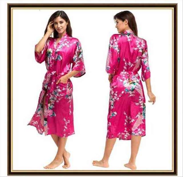 half sleeve loose style womens sleepwears japanese kimono satin silk pajamas peacock spa yukata bathing robe ladys long dress, Black;red
half sleeve loose style womens sleepwears japanese kimono satin silk pajamas peacock spa yukata bathing robe ladys long dress, Black;red
