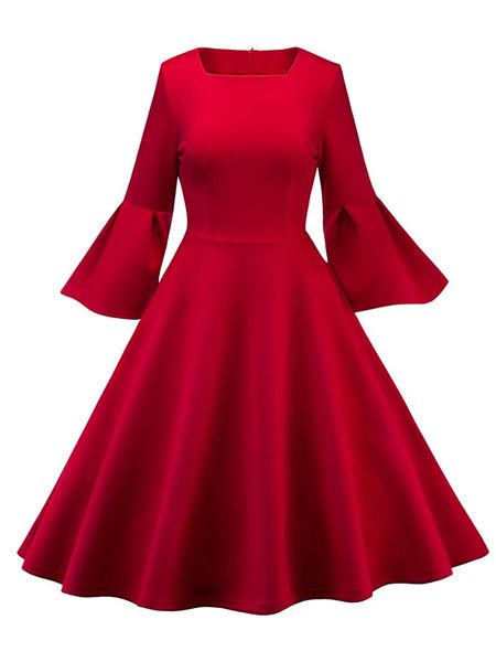 casual dresses elegant female party vintage office lady dress women red soild color clearance sale, Black;gray
casual dresses elegant female party vintage office lady dress women red soild color clearance sale, Black;gray