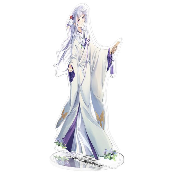 ReLife In A Different World From Zero Key Chain Women Cartoon Standfing Model Figure Emiria Double Sided Acrylic Pendant Brelok
ReLife In A Different World From Zero Key Chain Women Cartoon Standfing Model Figure Emiria Double Sided Acrylic Pendant Brelok