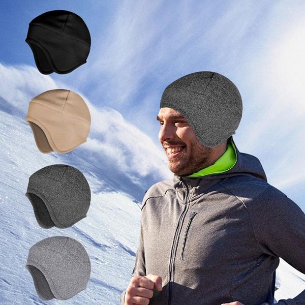 berets 1pc polar fleece beanies ear protection windproof caps solid winter warm hat outdoor 2022 sport running cycling ski, Blue;gray
berets 1pc polar fleece beanies ear protection windproof caps solid winter warm hat outdoor 2022 sport running cycling ski, Blue;gray