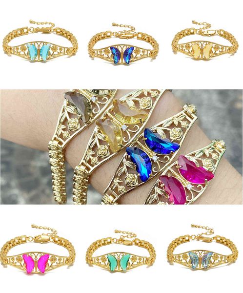 qitis bohemian crystal butterfly bracelets elegant cuff bangle for women gold color rose chain bracelet 24 options jewelry, Golden;silver
qitis bohemian crystal butterfly bracelets elegant cuff bangle for women gold color rose chain bracelet 24 options jewelry, Golden;silver