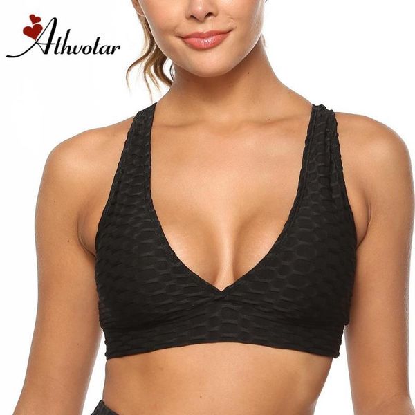 gym clothing athvotar solid color sports bra women summer beach crop woman yoga running push up bras fitness tank, White;black
gym clothing athvotar solid color sports bra women summer beach crop woman yoga running push up bras fitness tank, White;black