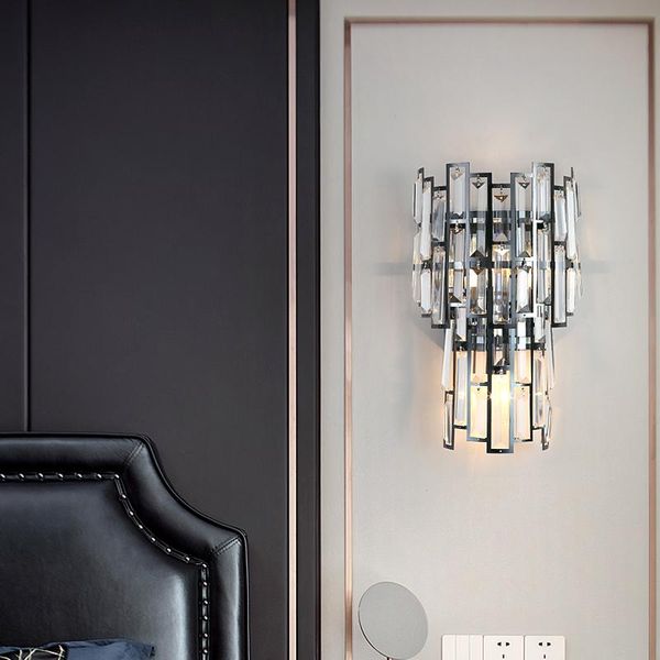wall lamp jmzm modern crystal living room tv background bedroom bedside simple el aisle
wall lamp jmzm modern crystal living room tv background bedroom bedside simple el aisle