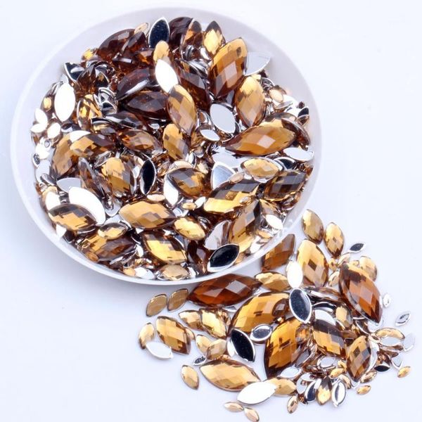 7x15mm 2000pcs craft art diy gems marquise earth facets normal colors acrylic rhinestone strass nail decorations1, Silver;gold
7x15mm 2000pcs craft art diy gems marquise earth facets normal colors acrylic rhinestone strass nail decorations1, Silver;gold