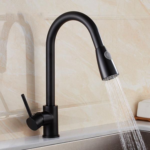 kitchen faucets silver black single handle pull out tap hole swivel 360 degree water mixer
kitchen faucets silver black single handle pull out tap hole swivel 360 degree water mixer