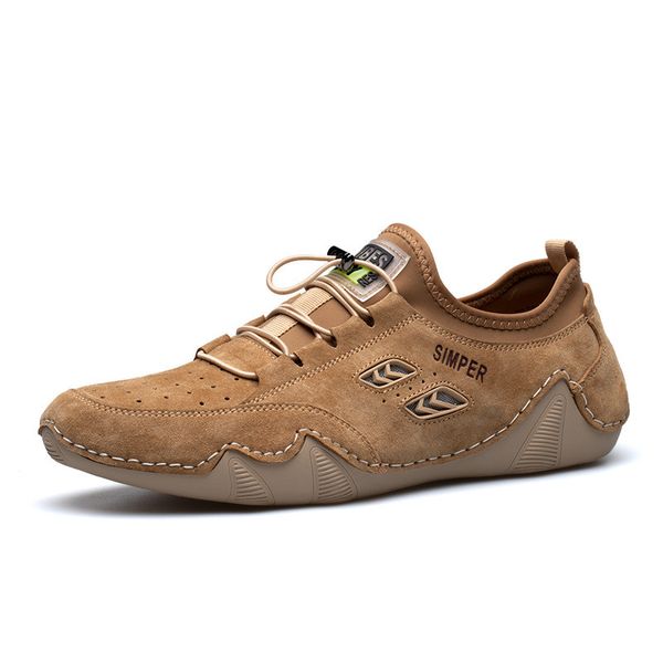 men casual shoes flat fashion autumn spring genuine leather driving male slip on outdoor seankers work business, Black
men casual shoes flat fashion autumn spring genuine leather driving male slip on outdoor seankers work business, Black