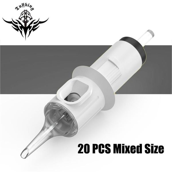 tattoo needles 10/20pc mixed cartridge needle rl rs m1 0.35mm round liner sterilized safety with membrane system
tattoo needles 10/20pc mixed cartridge needle rl rs m1 0.35mm round liner sterilized safety with membrane system