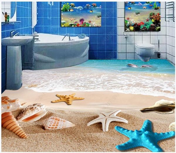 3d pvc wall stickers self-adhesive vinyl floor dolphin beach shell starfish bedroom custom p mural home decor in the living room wallpaper f
3d pvc wall stickers self-adhesive vinyl floor dolphin beach shell starfish bedroom custom p mural home decor in the living room wallpaper f