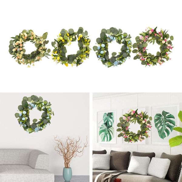decorative flowers & wreaths eucalyptus wreath artificial flower garland background window christmas wedding party indoor outdoor home wall
decorative flowers & wreaths eucalyptus wreath artificial flower garland background window christmas wedding party indoor outdoor home wall