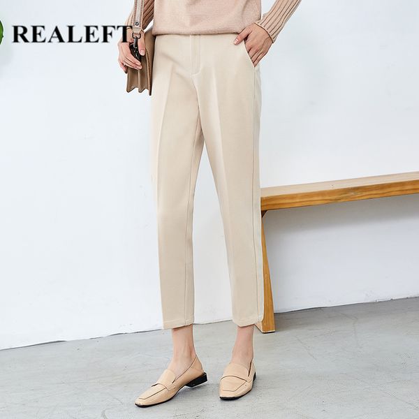 winter thicken woolen formal women harem pants elastic waist casual ankle-length pant female trousers plus size 210428, Black;white
winter thicken woolen formal women harem pants elastic waist casual ankle-length pant female trousers plus size 210428, Black;white