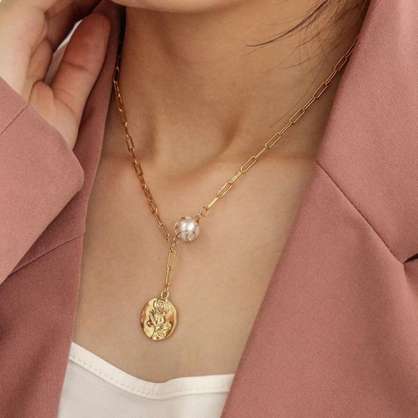 pendant necklaces design natural pearl necklace metal gold color geometric oval fashion jewelry, Silver
pendant necklaces design natural pearl necklace metal gold color geometric oval fashion jewelry, Silver