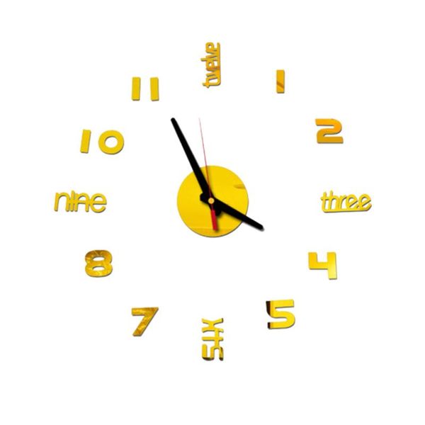 frameless diy wall clock arabic numbers adhesive modern art silent 3d acrylic sticker home decorations for living roo clocks
frameless diy wall clock arabic numbers adhesive modern art silent 3d acrylic sticker home decorations for living roo clocks