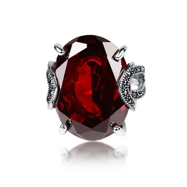 cluster rings real fine vintage silver big stone retro 925 sterling jewelry for women, Golden;silver
cluster rings real fine vintage silver big stone retro 925 sterling jewelry for women, Golden;silver