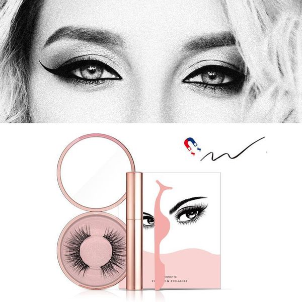 3pcs kit eye waterproof false eyelashes thick extension magnetic liquid eyeliner tweezers makeup tool gift tslm21
3pcs kit eye waterproof false eyelashes thick extension magnetic liquid eyeliner tweezers makeup tool gift tslm21