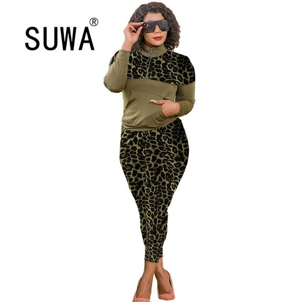 woman clothing autumn tracksuits two piece set leopard printed fleece pullover pants casual 2 matching sets womens outfits 210525, White
woman clothing autumn tracksuits two piece set leopard printed fleece pullover pants casual 2 matching sets womens outfits 210525, White