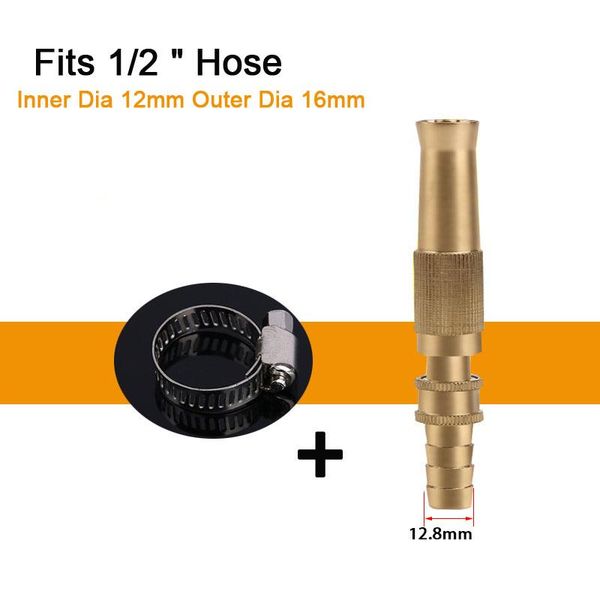 watering equipments plug-in nozzle 1/2" brass garden water spray gun quick connector rotary adjust output fits 3/8" 5/8" 3/4&
watering equipments plug-in nozzle 1/2" brass garden water spray gun quick connector rotary adjust output fits 3/8" 5/8" 3/4&