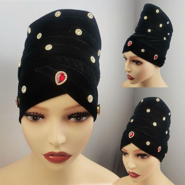 ethnic clothing african fashion women velvet soft bonnet cap ready to wear turban muslim islamic headscarf wrap turbante hat female headwear, Red
ethnic clothing african fashion women velvet soft bonnet cap ready to wear turban muslim islamic headscarf wrap turbante hat female headwear, Red