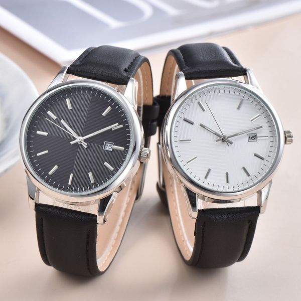 leather strap casual business watch calendar waterproof quartz men's watch christmas birthday gift for boyfriend, Slivery;brown
leather strap casual business watch calendar waterproof quartz men's watch christmas birthday gift for boyfriend, Slivery;brown