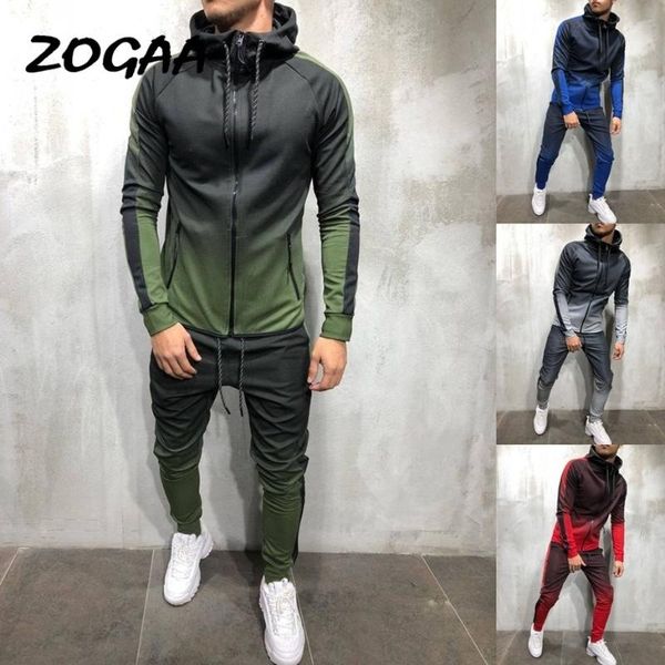 men's tracksuits zogaa 2021 autumn men fashion 3d print set sweatshirt+pants suits gradient casual jacket trousers tracksuit streetwear, Gray
men's tracksuits zogaa 2021 autumn men fashion 3d print set sweatshirt+pants suits gradient casual jacket trousers tracksuit streetwear, Gray