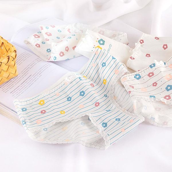 6pcs/set girls' underwear white series colorful floret printed cotton underpants middle waist breathable briefs panties, Camo
6pcs/set girls' underwear white series colorful floret printed cotton underpants middle waist breathable briefs panties, Camo