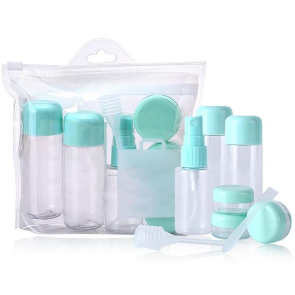 storage bottles & jars 8pcs travel set leak proof refillable toiletries containers for liquid shampoo with spray bottle cosmetic cream
storage bottles & jars 8pcs travel set leak proof refillable toiletries containers for liquid shampoo with spray bottle cosmetic cream