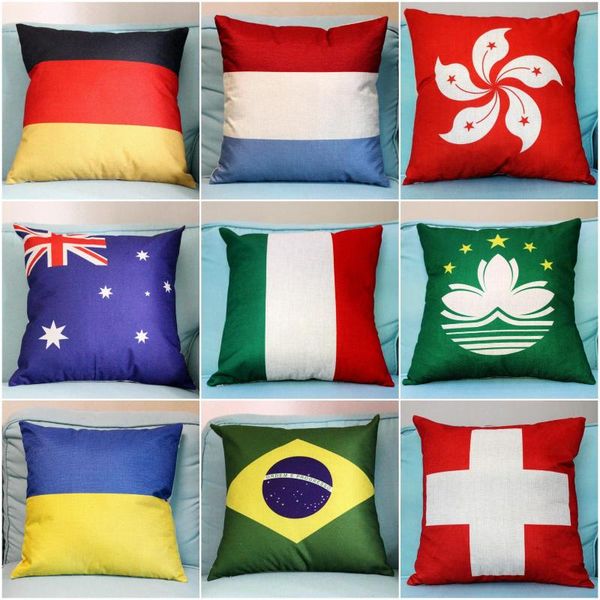 national flag print pillow case throw pillowcase cotton linen printed covers for office home textile cushion/decorative
national flag print pillow case throw pillowcase cotton linen printed covers for office home textile cushion/decorative