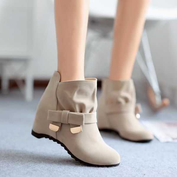 boots size 43 hidden wedge women winter plush shoes faux suede ladies ankle height increase woman fashion boot 2021, Black
boots size 43 hidden wedge women winter plush shoes faux suede ladies ankle height increase woman fashion boot 2021, Black