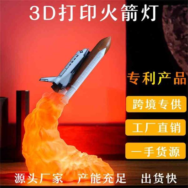 3d printing rocket moon space shuttle smart home night lamp, new strange table lamp gift
3d printing rocket moon space shuttle smart home night lamp, new strange table lamp gift