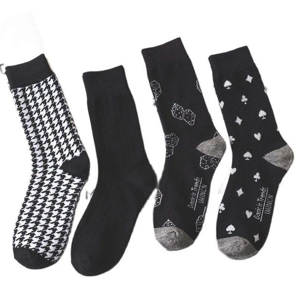 men's socks long business brand hundreds of summer korean version the street gentleman english high waist men, Black
men's socks long business brand hundreds of summer korean version the street gentleman english high waist men, Black