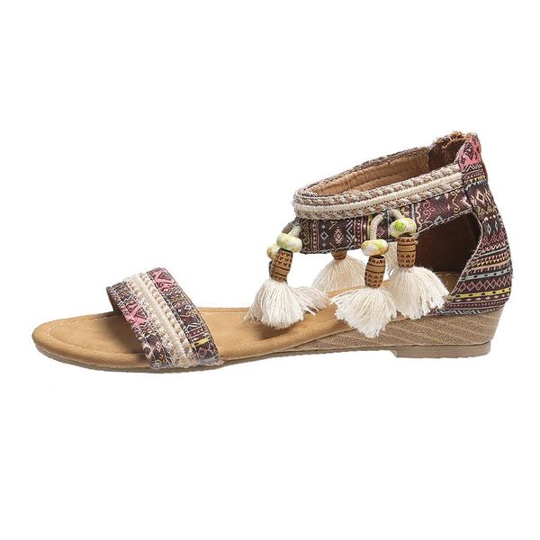 slippers 2021 summer flat-heel ethnic style bohemian roman flat back zipper rhinestones with skirt female sandals, Black
slippers 2021 summer flat-heel ethnic style bohemian roman flat back zipper rhinestones with skirt female sandals, Black