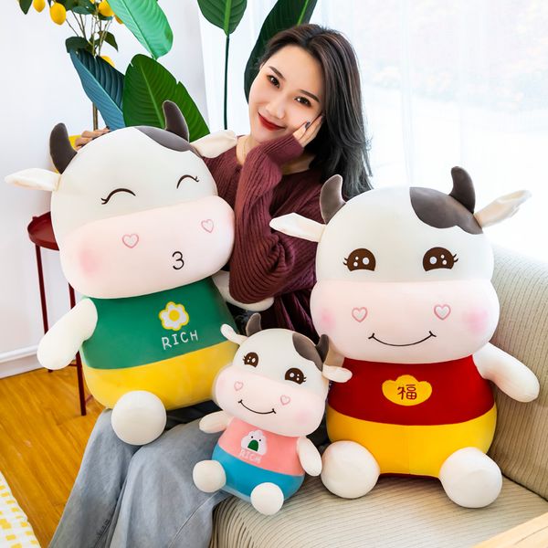 New Kawaii Cattle Plush Toy Stuffed Cute Plushie Fried Eggs Cow Lucky Doll Toys for Girls Kids Birthday Gift Decoration, Red
New Kawaii Cattle Plush Toy Stuffed Cute Plushie Fried Eggs Cow Lucky Doll Toys for Girls Kids Birthday Gift Decoration, Red