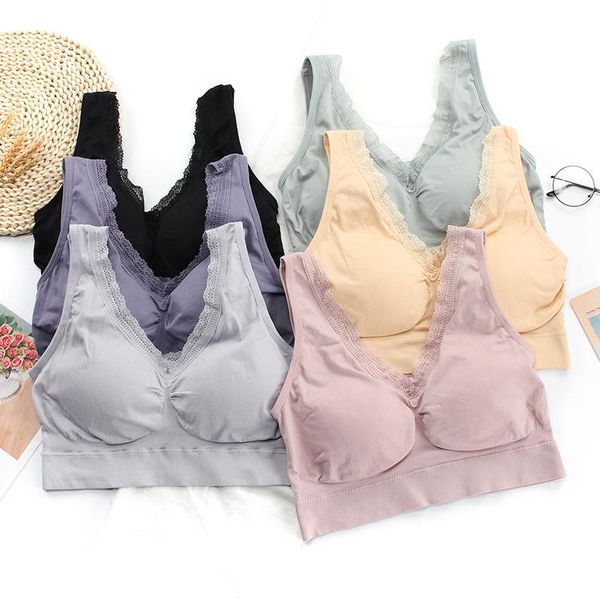 bras underwear crop skin-friendly breathable women's seamless widened camisole undershirt comfortable lace beauty back, Red;black
bras underwear crop skin-friendly breathable women's seamless widened camisole undershirt comfortable lace beauty back, Red;black