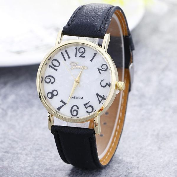 wristwatches fashion luxury trends women's quartz watch leather strap gold girl student gift personality relogio wrist, Slivery;brown
wristwatches fashion luxury trends women's quartz watch leather strap gold girl student gift personality relogio wrist, Slivery;brown