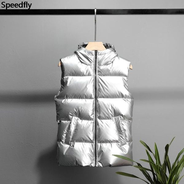 men's vest autumn thicken hooded sleeveless jacket waistcoat men winter fashion casual warm smooth vests, Black;white
men's vest autumn thicken hooded sleeveless jacket waistcoat men winter fashion casual warm smooth vests, Black;white